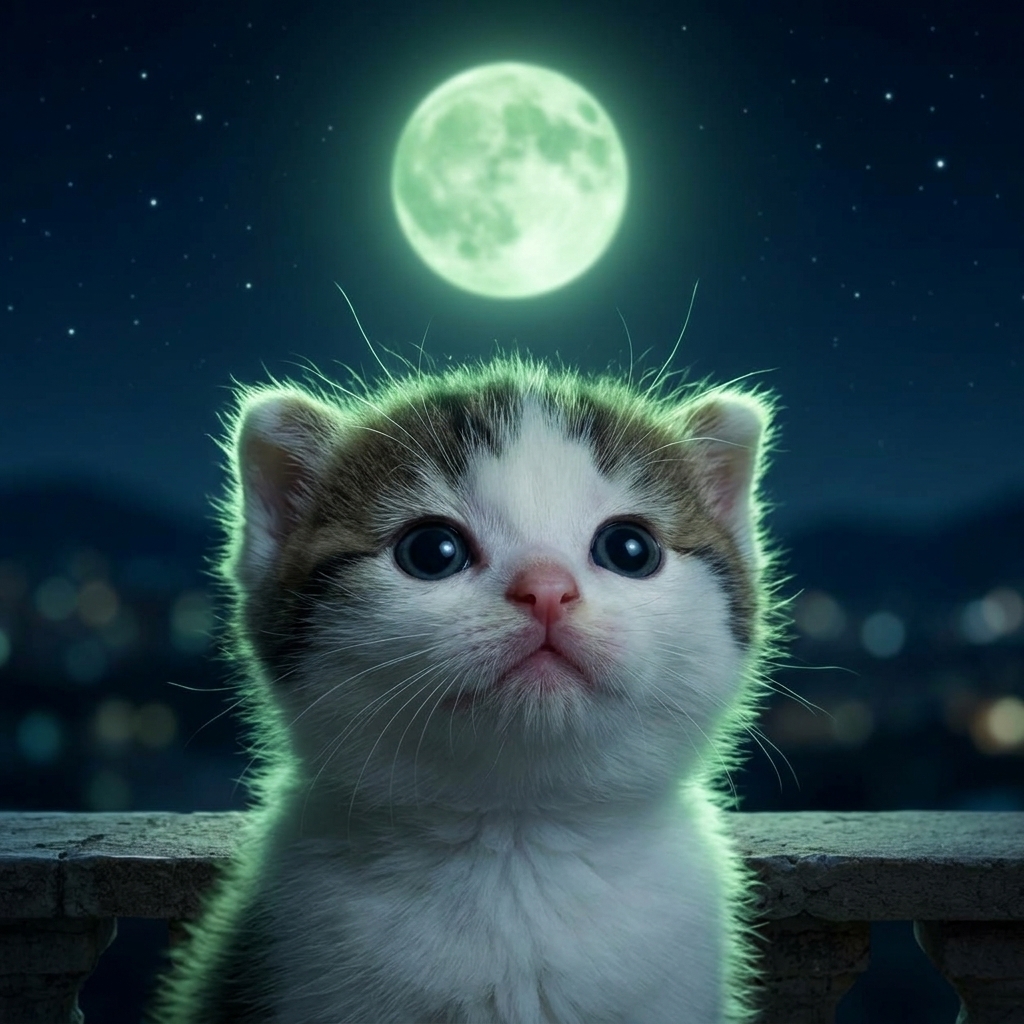 Waiting for the green light, German Cat