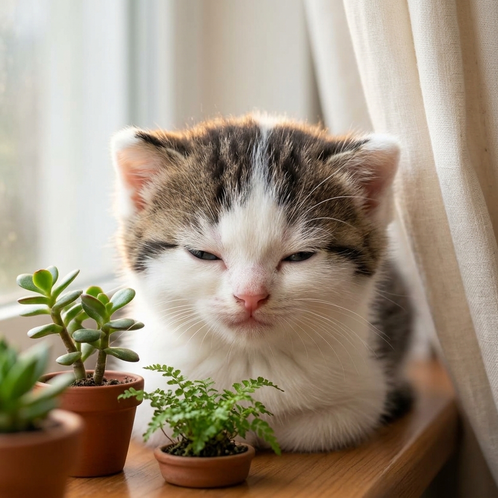 Simply here, German Cat